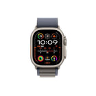 Apple Watch Ultra 2 GPS + Cellular 49mm Titanium Case w/ Blue Alpine Loop Medium - Titanium -  MREP3LW/A