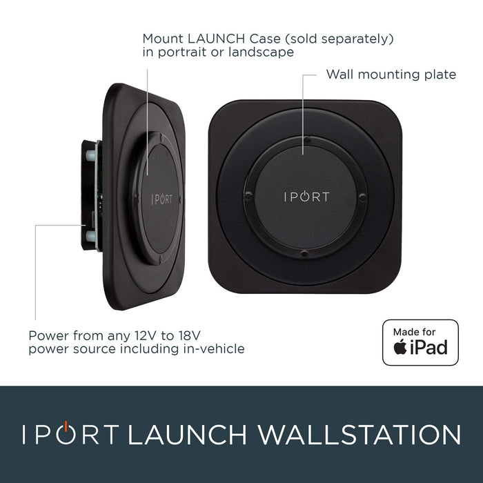 iPort LaunchPort WallStation Wireless Charger - White - 70142