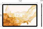 Spectrum Samsung Galaxy Tab S8+ 5G ? 12.4" ? 128GB ? Graphite ? SM-X808UZAACHA