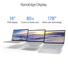 ASUS 14" Chromebook - Intel Core M3-8100Y - 8GB - 64GB eMMC - Silver C425TA-M364