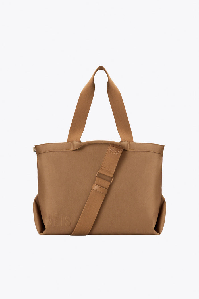 The Travel Tote in Camel