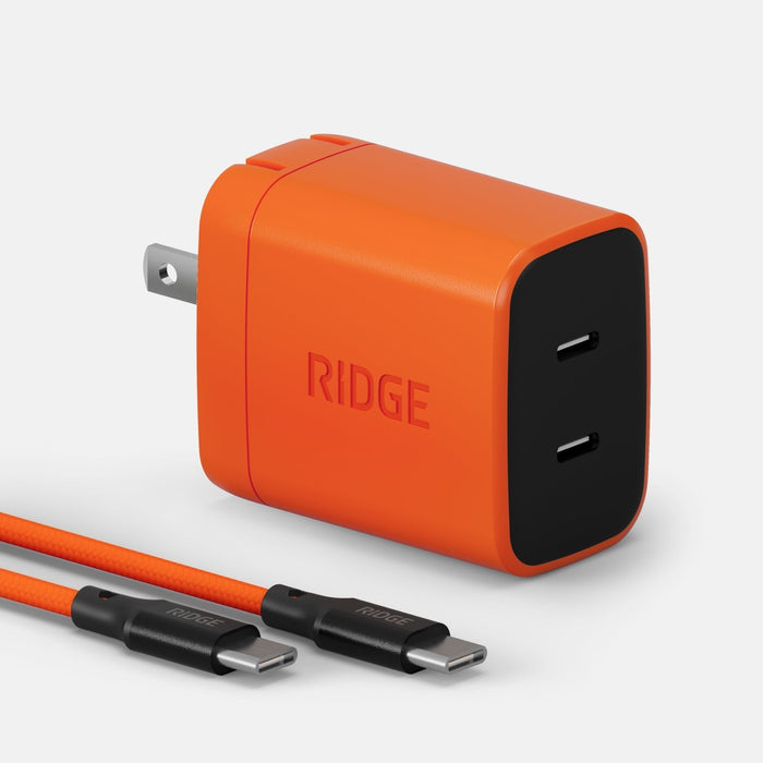 45W Power Adapter Kit - Basecamp Orange